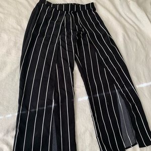 Black who’re strip pants